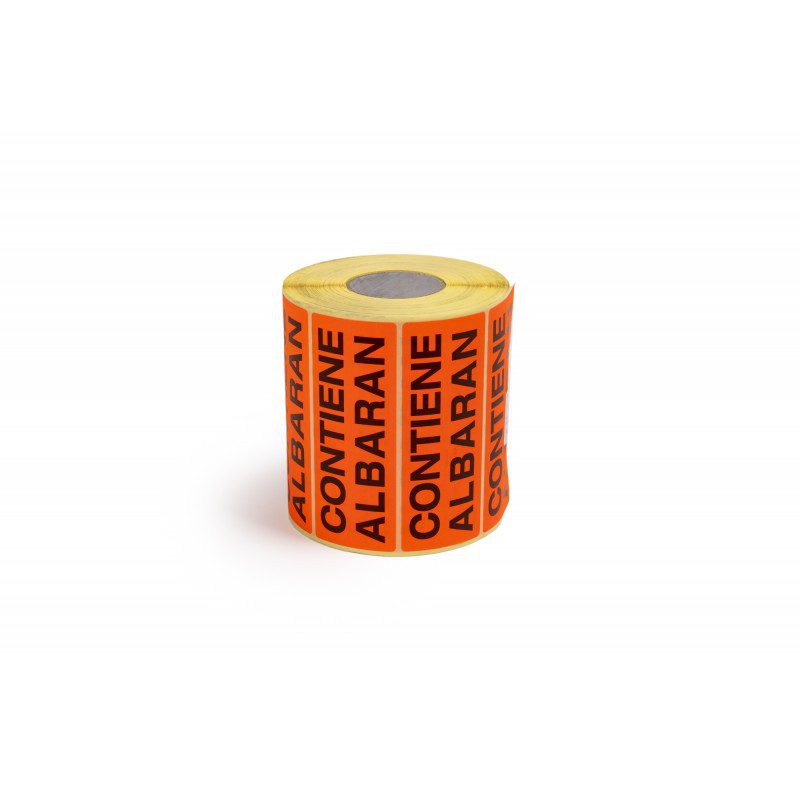 Etiqueta d’expedició “Contiene albarán”